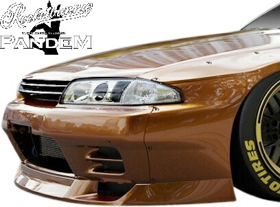 【M's】 R32 スカイライン GT-R (1989.8-1994.12) PANDEM V1.5 フロントリップ FRP パンデム ロケットバニー ロケバニ Rocket Bunny 6666 TRA京都 エアロ パーツ 部品 社外 カスタム Ver1.5 バージョン1.5 GTR 32GTR 32GT-R フロントアンダースポイラー フロントスポイラー
