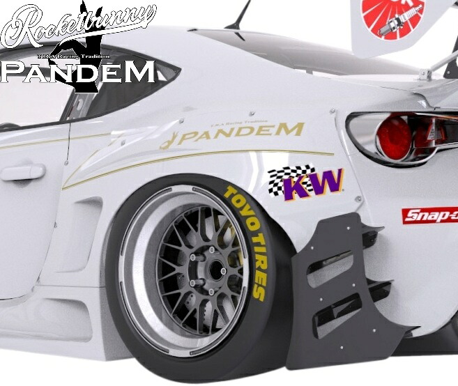 【M's】 トヨタ 86 ZN6 (2012.4-2021.10) PANDEM V3.5 リアフェンダー オーバーフェンダー ワイドフェンダー 左右 (片側+90mm) FRP パンデム Rocket Bunny ロケットバニー ロケバニ TRA京都 エアロ パーツ 部品 外装 社外 カスタム TOYOTA ハチロク Ver3.5 バージョン3.5｜エムズパーツshop　店