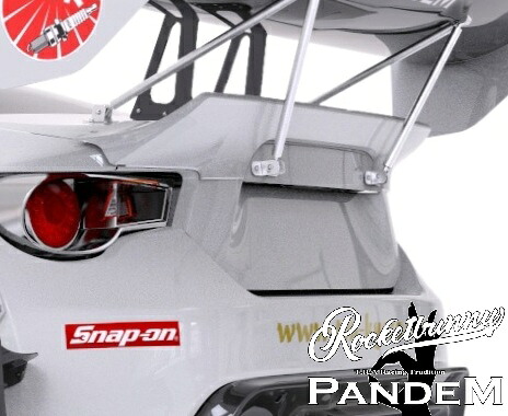 【M's】 トヨタ 86 ZN6 (2012.4-2021.10) PANDEM V3.5 ダックテールウイング ダックウイング FRP パンデム Rocket Bunny ロケットバニー ロケバニ TRA京都 エアロ パーツ 部品 外装 社外 カスタム ハチロク Ver3.5 バージョン3.5 リア リヤ ウイング トランクスポイラー