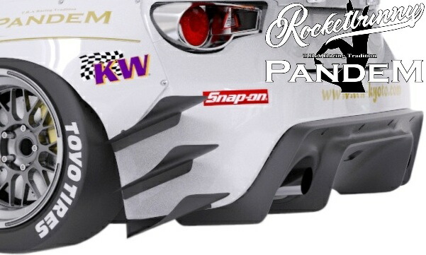 【M's】 トヨタ 86 ZN6 (2012.4-2021.10) PANDEM V3 リアカナード 左右 FRP 未塗装 パンデム Rocket Bunny ロケットバニー ロケバニ TRA京都 エアロ パーツ 部品 外装 社外 改造 カスタム TOYOTA ハチロク V3.0 Ver.3 Ver3.0 Ver3 バージョン3 バージョン3.0 リヤ カナード