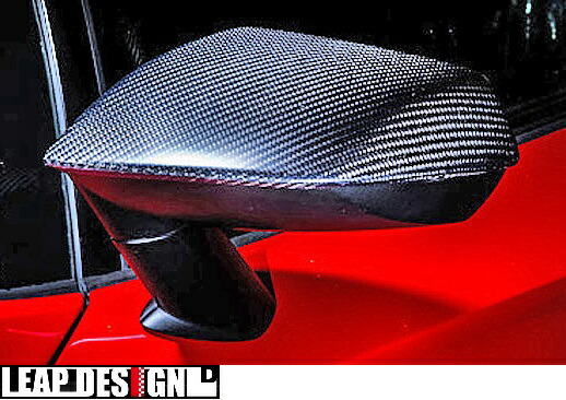 【M's】 ランボルギーニ アヴェンタドール LP750-4 SV (2015y-) LEAP DESIGN ドアミラーカバー 左右 // カーボン CARBON エアロ パーツ リープデザイン カスタム LAMBORGHINI Aventador アベンタドール スーパーヴェローチェ LR