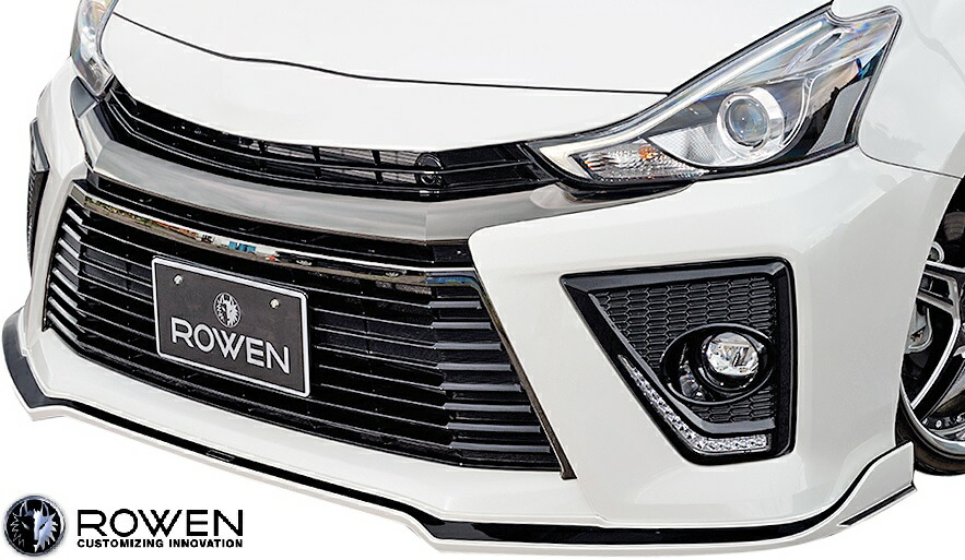 【M's】 トヨタ 40系 プリウスα G's (2015.02-) ROWEN SPORT フロントスポイラー FRP 未塗装 ロエン ロウェン エアロ パーツ 40プリウス プリウスアルファ G'z ジーズ ローウェン ローエン 狼炎 トミーカイラ 外装 カスタム シンプル ドレスアップ ZVW40 ZVW41 1T020A00