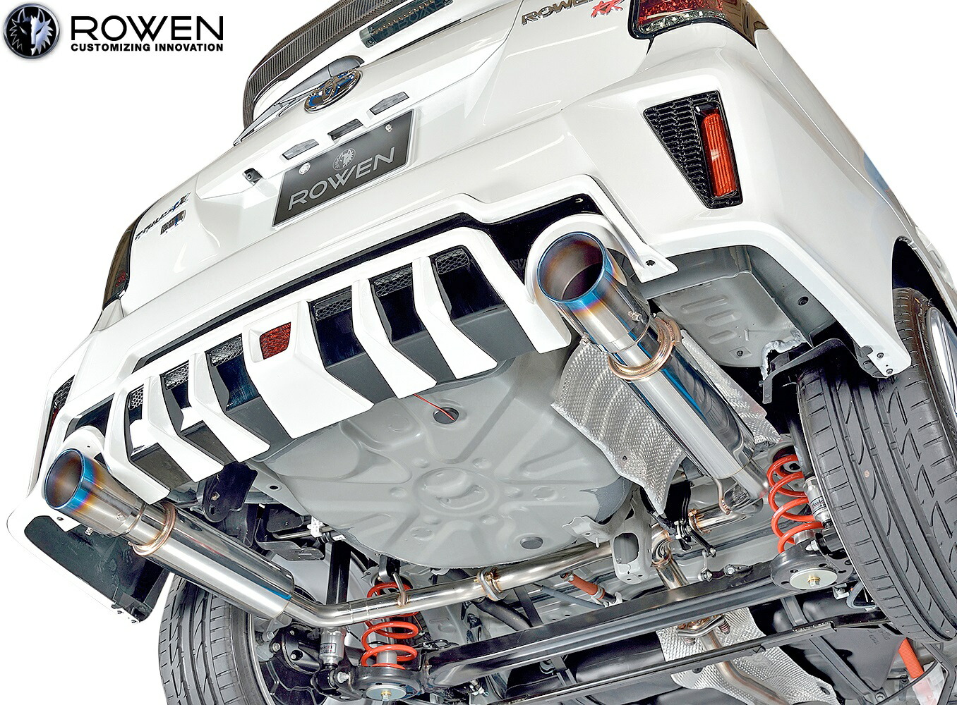 楽天市場】【M's】プリウス α 両側4本出し マフラー Type-II ZVW40/41