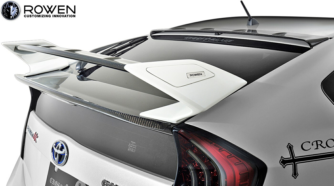 クーポン有り プリウス30系 可変式カーボン製リアウイング Rowenトミーカイラ 良品ケース販売 自動車 オートバイ Rspg Spectrum Eu