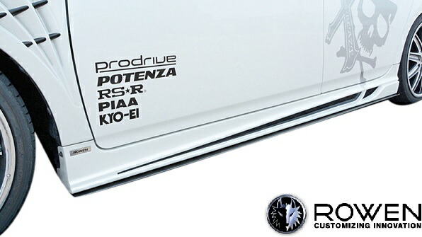 【M's】 トヨタ 30 プリウス G's ZVW30 (2011.12-2015.11) ROWEN SPORT サイドステップ Ver.2 ／／ FRP ロエン ロウェン ローウェン ローエン エアロ パーツ セット カスタム 外装 30系 PRIUS G's 30プリウス ジーズ 狼炎 トミーカイラ サイドスポイラー 1T008J00｜エムズパーツshop　店 55,055円