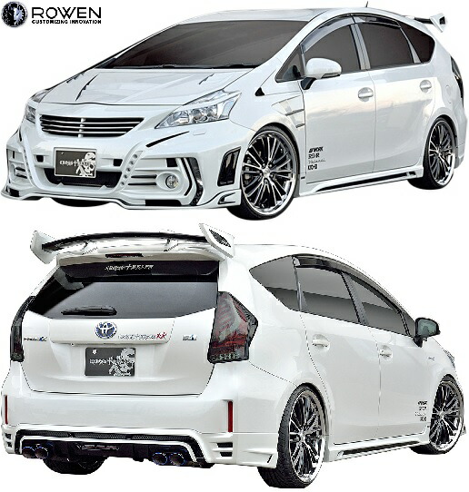 楽天市場】【M's】 トヨタ 40系 プリウスα G's (2015.02-) ROWEN SPORT