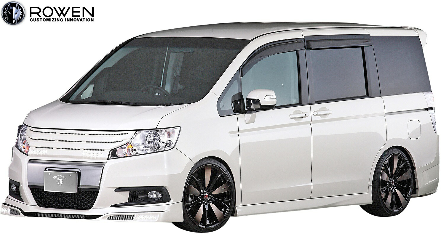 M S ホンダ ステップワゴン スパーダ Rk5 Rk6 前期 09 10 12 03 Rowen Ver 2 エアロ 2点 キット Frp ロエン ローウェン ロウェン ローエン エアロ パーツ フルエアロ エアロキット フルキット セット カスタム ドレスアップ シンプル 外装 1h003a01 1h003p10 Agam