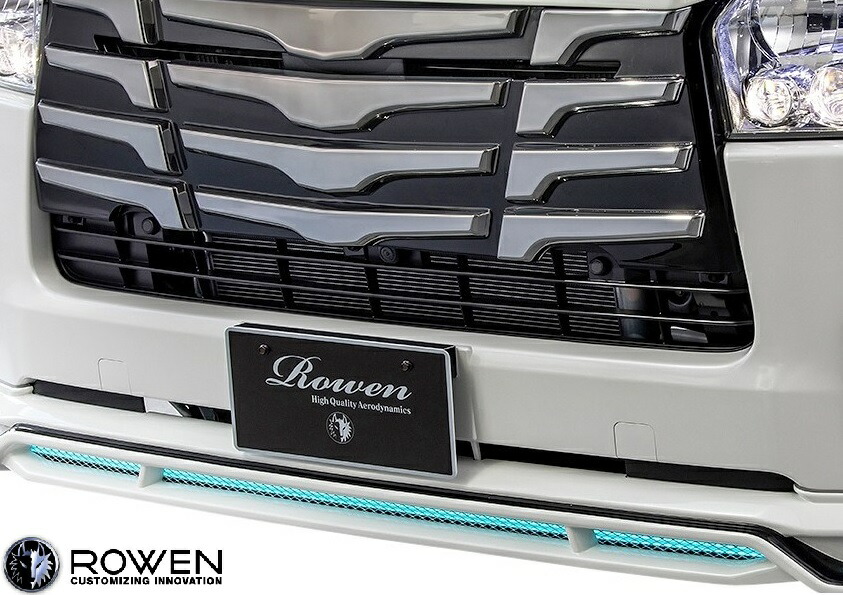 【M’s】 トヨタ 200 ハイエース 7型 ナロー (2022.4-) ROWEN フロントスポイラー用 LEDライトバー 1120 ロェン ロウェン エアロ パーツ カスタム 外装 部品 改造 社外 狼炎 ローウェン ローエン 200系 HIACE 200ハイエース 標準 ノーマル 6LECLB1120-C 6LEDLB1120-W|エムズパーツshop 店