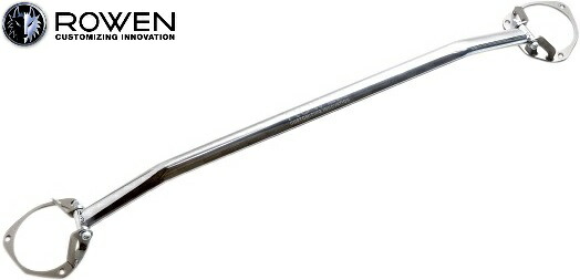 【M’s】 トヨタ 86 ZN6 前期 後期 (2012.4-2021.10) ROWEN 86 STREET ZERO ストラットタワーバー ロェン ロウェン エアロ パーツ ドレスアップ カスタム 外装 部品 外観 部品 改造 社外 狼炎 トミーカイラ ローウェン ローエン ハチロク タワーバー ボディ剛性 6HK002B