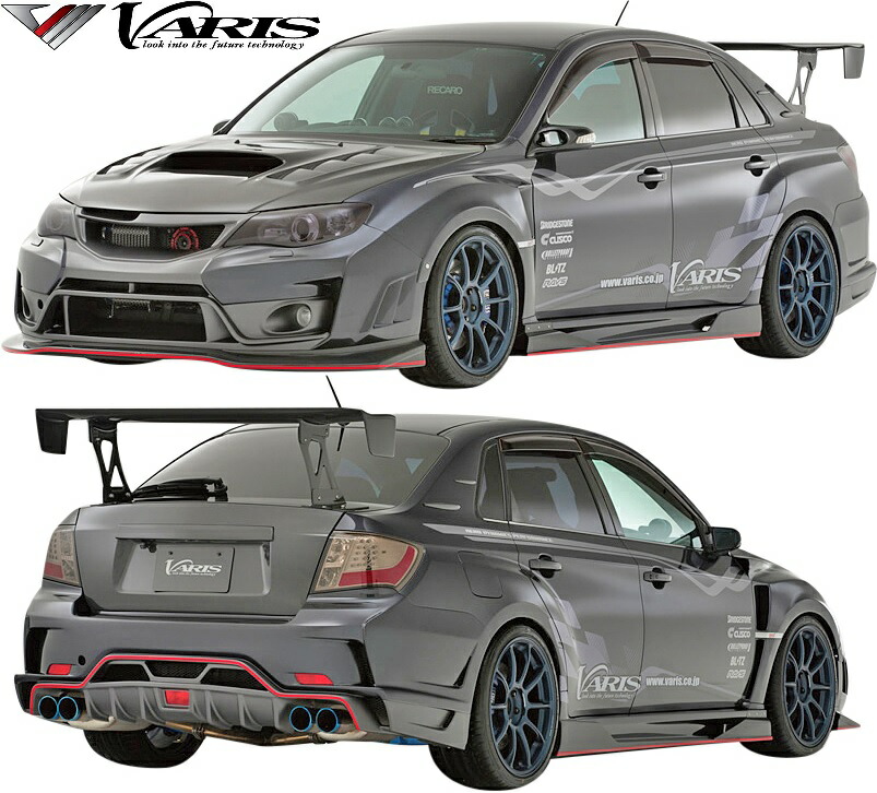 楽天市場】【M's】 スバル インプレッサ WRX STI GVB 後期 (※2007y-2014y) VARIS Ultimate フルエアロ 4点  バリス CARBON カーボン+一部FRP エアロ パーツ ボディキット エアロキット フルキット キット セット カスタム 外装 SUBARU  IMPREZA VASU-151 VASU-155 VASU-159 ...