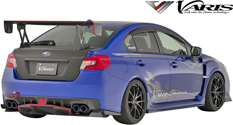 M S スバル Wrx Sti S4 Vab Vag A C Varis Arising 1 フロントスポイラー Frp 未塗装 バリス ヴァリス エアロ パーツ カスタム 外装 エクステリア 改造 Subaru インプレッサ セダン A型 B型 C型 フロントアンダースポイラー リップスポイラー Vasu 163