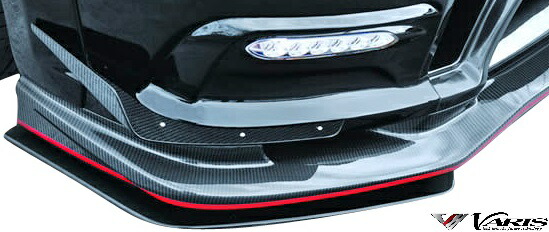 【M's】 日産 R35 GT-R (2014Ver.) VARIS フロントリップ用 アンダーフリッパー CARBON カーボン ‘14 Ver. バリス ヴァリス エアロ パーツ カスタム ドレスアップ 外装 エクステリア 改造 NISSAN ニッサン スカイライン GTR G-TR コーナーリップ アンダーリップ VANI-120 58,080円