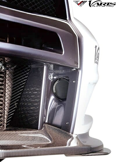 【M&rsquo;s】 三菱 CZ4A ランサーエボリューション10 (2007-2015) VARIS フロントバンパーオプション ブレーキダクト (14 Ver.Ultimate) FRP 未塗装 バリス エアロ パーツ エクステリア カスタム 部品 外装 社外 改造 正規 ランエボX ランエボ10 エボX エボ10 EVO10 VAMI-217｜エムズパーツshop　店