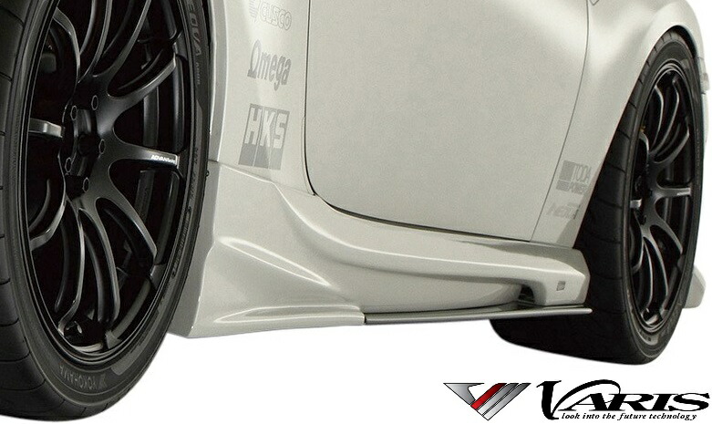 【M’s】 トヨタ 86 ZN6 後期 ハチロク (2016y-2021y) VARIS ARISING-II サイドスカート 左右 FRP 未塗装 バリス ヴァリス エアロ パーツ ドレスアップ カスタム エクステリア 外装 部品 改造 社外 正規 レース 後期型 サイドステップ サイドスポイラー VATO-049|エムズパーツshop 店