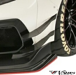 【M’s】 ホンダ FK8 シビック タイプR (2015y-2021y) VARIS ワイドボディ用 ダブルカナード 左右 4PCS CARBON カーボン バリス ヴァリス エアロ パーツ カスタム 外装 部品 改造 社外 正規 レース サーキット 競技 ドリフト HONDA CIVIC TYPE-R WIDE BODY VAHO-045