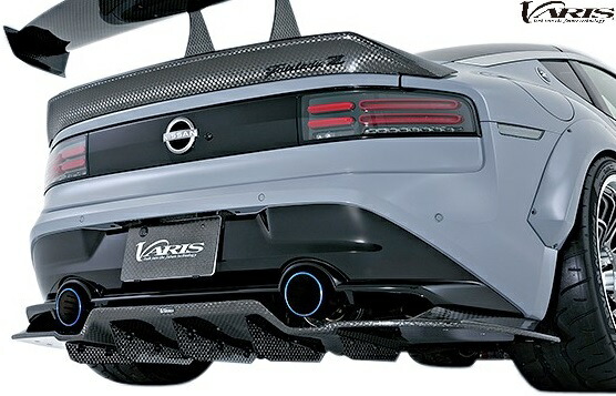 【M’s】 日産 RZ34 フェアレディZ 後期 (2022y-) VARIS ARISING-1 リアディフューザー システム1 (バーチカルフィン付) CARBON+ カーボンプラス バリス エアロ パーツ カスタム 外装 部品 改造 社外 新型 現行 ニッサン FAIRLADY Z ゼット リヤ ディフューザー VANI-356 135,503円
