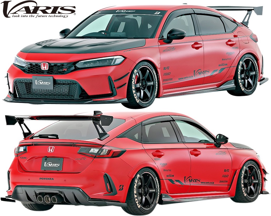 楽天市場】【M's】 HONDA シビック タイプR FL5 前期 (2022y-) VARIS