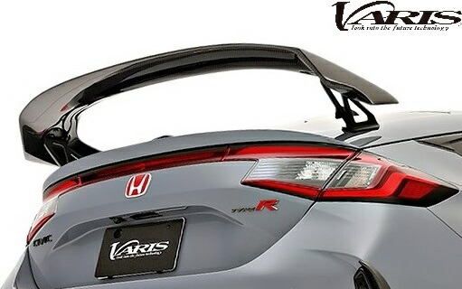 シビックタイプR リアウイング　カーボン製　スワンネック　スーパーGT fl5 FL5型シビックタイプRの空力性能を高めよ！」スプーンが合法