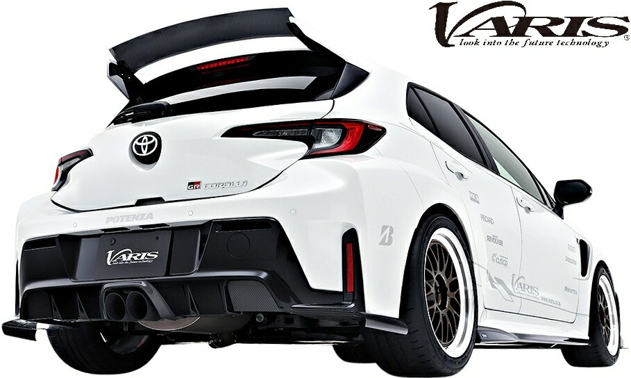 【M's】 トヨタ GRカローラ 前期 (2023.4-) VARIS 2025MODEL ARISING-I リアアンダースプリッター 左右 2pcs カーボン バリス ヴァリス エアロ パーツ 部品 外装 改造 新型 現行型 社外品 カスタム エクステリア ドレスアップ 2025モデル TOYOTA GR COROLLA VATO-503