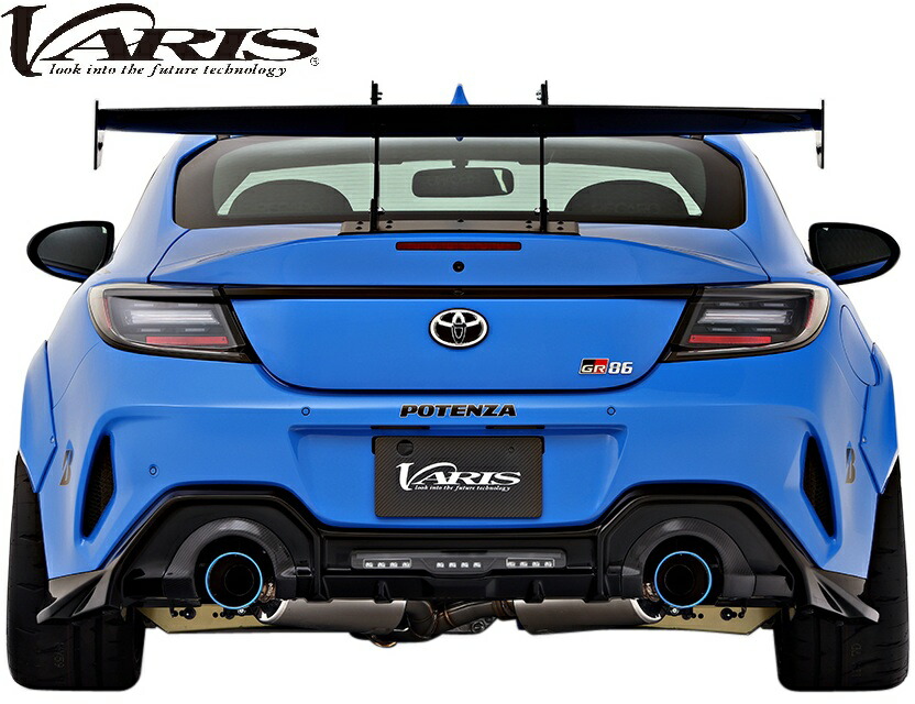 【M's】 TOYOTA GR86 ZN8 SUBARU BRZ ZD8 (2021.7-) VARIS ARISING-II -2026MODEL- リアバンパー 2pcs FRP 未塗装 社外 バリス エアロ パーツ 部品 新型 現行 カスタム アライジング2 2026モデル 2026デザイン ヴァリス トヨタ スバル リヤバンパー VASU-420 VATO-150