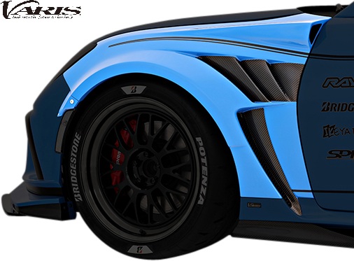【M's】 TOYOTA GR86 ZN8 SUBARU BRZ ZD8 (2021.7-) VARIS ARISING-II -2026MODEL- エアロGTフェンダー 左右 4pcs FRP バリス 社外 エアロ パーツ 部品 新型 外装 カスタム アライジング2 2026モデル 2026デザイン オーバーフェンダー ワイドフェンダー VASU-417 VATO-147