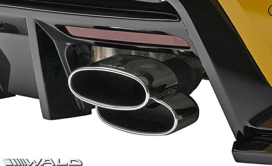 【M's】 トヨタ GR スープラ RZ/SZ-R/SZ 前期 (R.01.05-) WALD WIDE VERSION マフラーカッター PILED160x2 ／／ ヴァルド バルド エアロ用 パーツ カスタム シンプル 外装 GRスープラ 90スープラ TOYOTA SUPRA DB42 DB82 新型 現行型 現行モデル オーバル｜エムズパーツshop　店