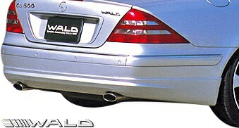 【M's】 W215 C215 ベンツ CLクラス (1999y-2005y) WALD Executive Line リアスカート ／／ FRP 未塗装 ヴァルド バルド エアロ パーツ カスタム ドレスアップ シンプル 外装 改造 メルセデス CL500 CL600 2ドア クーペ 前期 後期 リヤスカート リアアンダースポイラー