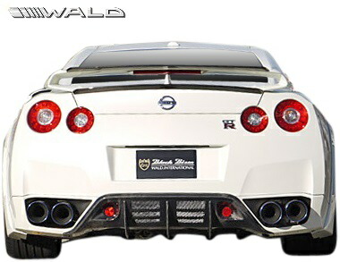 【M's】日産R35GT-R(H19.12-H22.10)WALDSPORTSLINEBLACKBISONEDITIONフルエアロ6点//FRP未塗装ヴァルドバルドエアロパーツセットフルキットエアロキットボディキットカスタム社外品部品外装正規NISSANニッサンスカイラインGTRG-TR