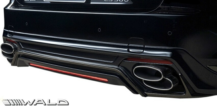 【M&rsquo;s】 レクサス 50系 LS 前期 LS500 ターボ EXECUTIVE version L I package (H29.10-R2.10) WALD EXECUTIVE LINE リアスカート ／／ ABS ヴァルド バルド エアロ パーツ カスタム 外装 部品 改造 社外 LEXUS 50LS 50 エルエス GVF5# VXFA5# TURBO リアアンダースポイラー｜エムズパーツshop　店