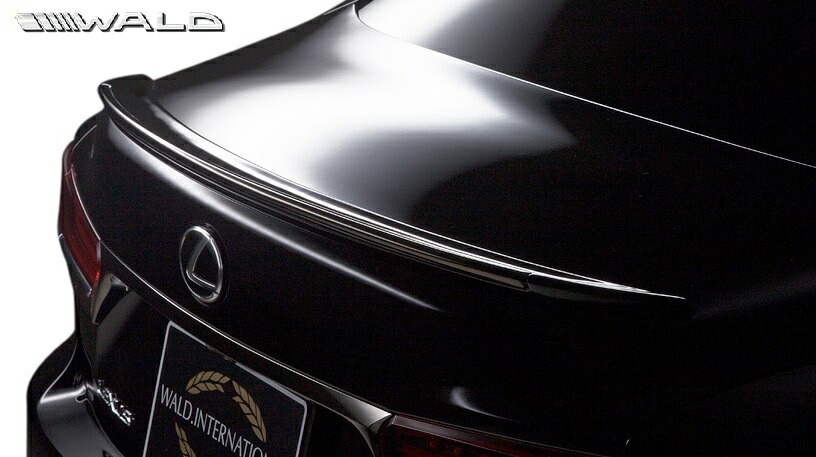 【M’s】 レクサス 50系 LS 前期 LS500 ターボ LS500h ハイブリッド F SPORT (H29.10-R2.10) WALD EXECUTIVE LINE トランクスポイラー ／／ ヴァルド バルド エアロ パーツ カスタム 外装 部品 改造 社外 正規 LEXUS 50LS F-SPORT GVF VXFA トランクウイング リアウイング