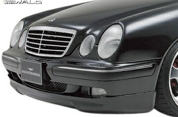【M’s】 S210 W210 ベンツ Eクラス ステーションワゴン 後期 (1999y-2002y) WALD フロントスポイラー FRP 未塗装 ヴァルド バルド エアロ パーツ カスタム ドレスアップ 外装 外観 改造 部品 社外 EXECUTIVE LINE E240 E320 E430 メルセデス ワゴン 丸目 リップ アンダー