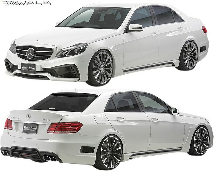 【M&rsquo;s】 W212 ベンツ Eクラス セダン 後期 (2013.5-2016.7) WALD BLACK BISON フルエアロ 3点 FRP ヴァルド バルド ブラックバイソン エアロ パーツ セット フルキット カスタム 外装 外観 部品 改造 社外 メルセデス BENZ E220 E250 E300 E350 E400 E550 フェイスリフト｜エムズパーツshop　店