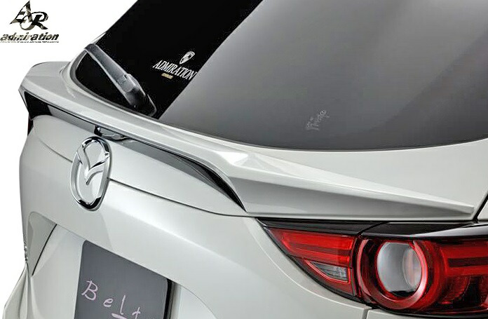 【M's】 マツダ CX-5 KFEP KF5P KF2P (H29.02-R3.10) 前期 Admiration Belta リヤゲートウイング FRP 未塗装 アドミレイション ベルタ エアロ パーツ 外装 カスタム ドレスアップ アドミレーション MAZDA CX5 シーエックスファイブ リアゲートウイング ゲートスポイラー|エムズパーツshop 店