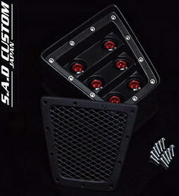 【M's】 トヨタ 200系 ハイエース 4型 (ナローボディ用) S.A.D CUSTOM JAPAN STINGER ステルスバックマーカー ／／ エアロ パーツ SADカスタム S A D スティンガー 標準ボディー ノーマル 200ハイエース 4型ハイエース TOYOTA HIACE バックフォグ