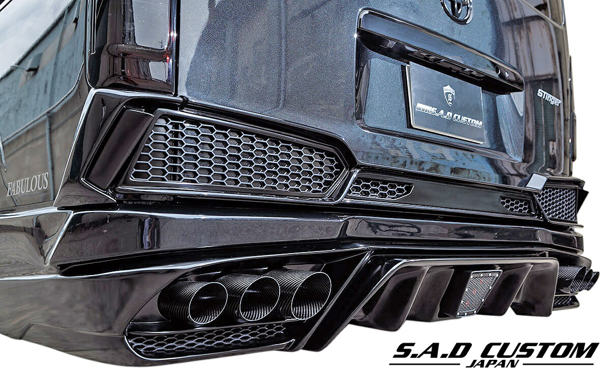 S A D カスタムジャパン ハイエース 200系 4型 オーバーフェンダー S A D カスタムジャパン ハイエース 200系 4型 ワイドフェンダー