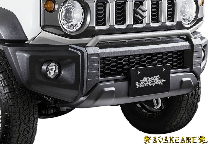 【M's】 JC74W ジムニーノマド 5ドア (2025.4-) AVANZARE 4X4 AVANZARE ガードバーLOOK ガーニッシュ FRP 未塗装 アヴァンツァーレ エアロ パーツ 部品 外装 新型 現行 改造 社外 カスタム ドレスアップ アバンツァーレ ガードバールック SUZUKI JIMNY NOMADE JC74 74ノマド