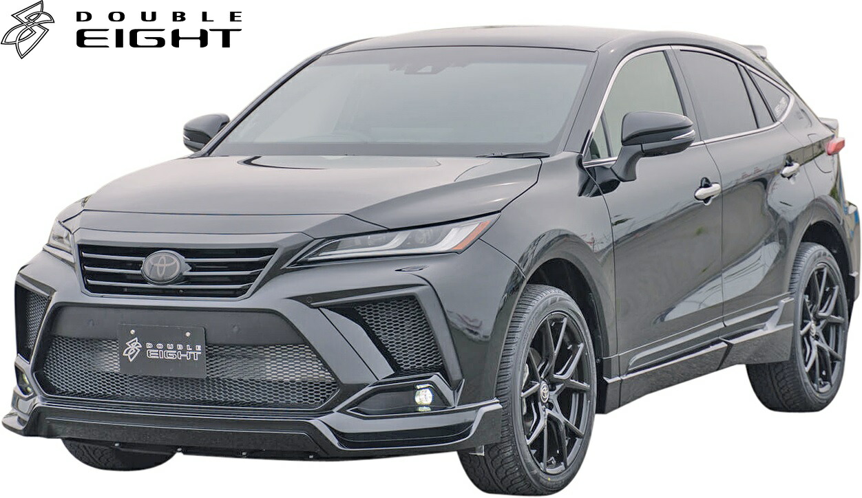 M S トヨタ 80系 ハリアー 6 Double Eight フロントバンパースポイラー グリル一体式 Ledレス ダブルエイト Frp エアロ パーツ カスタム 外装 改造 Toyota 80 Harrier 80ハリアー Mxua8 Axuh8 新型 現行型 新型ハリアー フロントスポイラー バンパー Francophile Dk