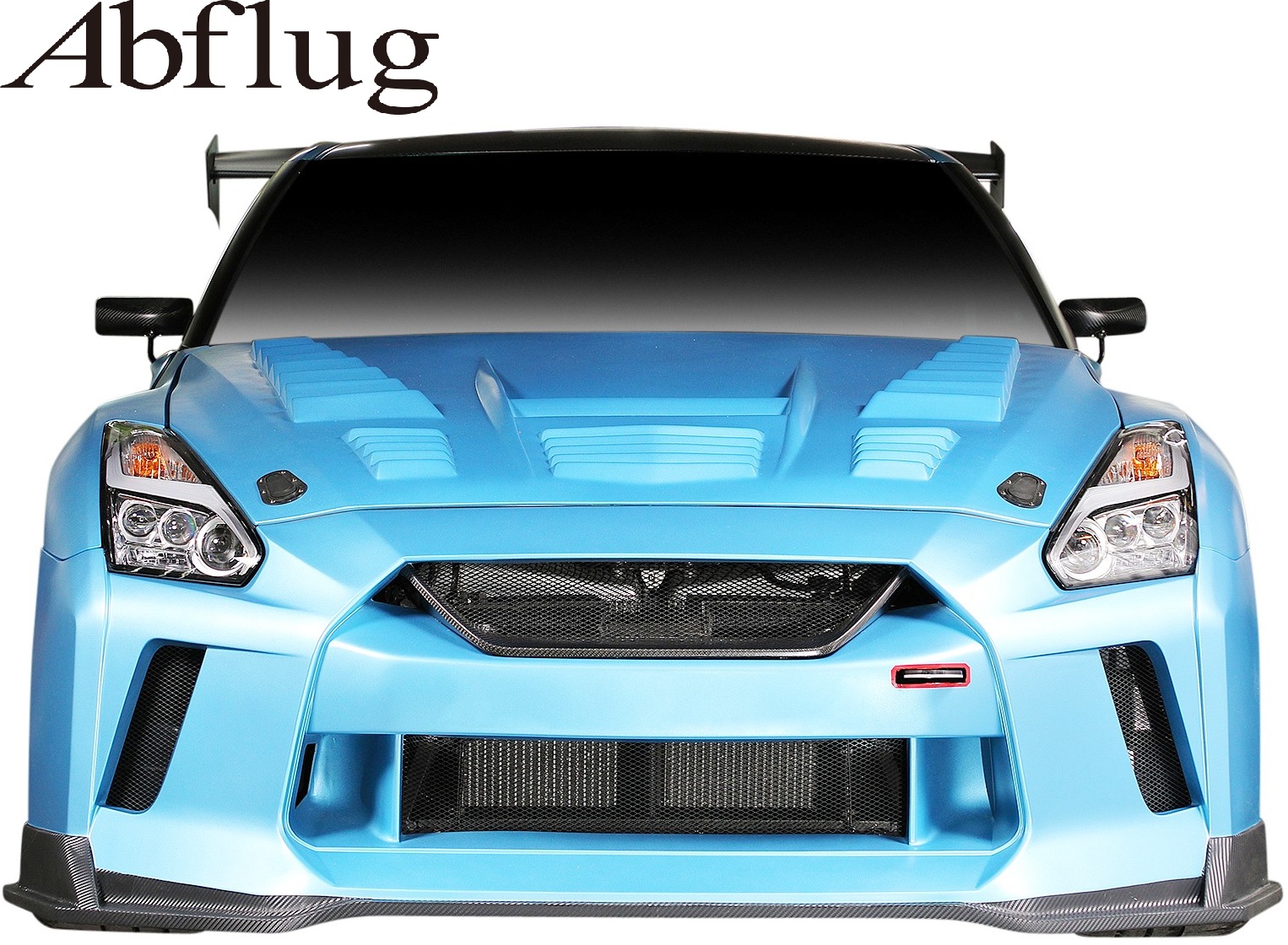 【楽天市場】【M's】 日産 R35 GT-R 前期 中期 (2007-2016) Abflug 後期ルック フロントバンパー ver.MAD ...