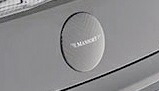 【M's】 W223 ベンツ Sクラス 前期 (2021y-) MANSORY リアオーナメント ／／ マンソリー CARBON カーボン エアロ パーツ カスタム シンプル 外装 改造 新型 現行 メルセデス BENZ S500 S580 S400d リア バッチ エンブレム 223802761 223-802-761｜エムズパーツshop　店