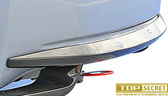 【M's】 トヨタ 前期 30 プリウス ZVW30 (2009y-2011y) TOP SECRET リヤアンダーディフューザー FRP 未塗装 トップシークレット エアロ パーツ 社外 外装 改造 部品 正規 本物 カスタム ドレスアップ シンプル 30系 TOYOTA PRIUS リヤ リア アンダー ディフューザー