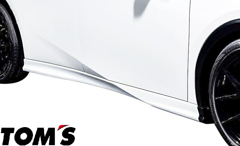 【M's】 トヨタ 60系 プリウス 前期 (2023y-) TOM's サイドステップ 左右 ABS 未塗装 トムス エアロ パーツ 部品 外装 改造 社外品 新型 現行型 カスタム ドレスアップ エクステリア TOYOTA 60PRIUS 60プリウス トムズ サイドスポイラー サイドスカート 51082-TZW60-Z｜エムズパーツshop　店