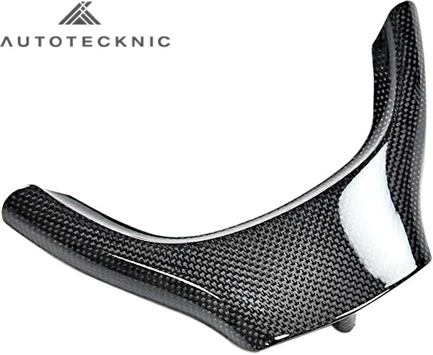 【M's】BMW F07 F10 F11 5シリーズ / F01 7シリーズ (純正交換タイプ) AUTO TECKNIC カーボン ステアリング トリム ／／ オートテクニック ハンドル カバー 社外品 パーツ 部品 カスタム ドレスアップ 内装品 アクセサリー インテリア ビーエムダブリュー ATK-BM-0182 381655