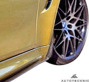 【M's】 BMW F80 M3 / F82 F83 M4 (2014y-2020y) AUTO TECKNIC カーボン スプラッシュ ガード 左右 オートテクニック 高級 エアロ パーツ 部品 社外品 外装品 カスタム ドレスアップ レース ボディガード マッドガード 泥除け ATK-BM-0099 381702