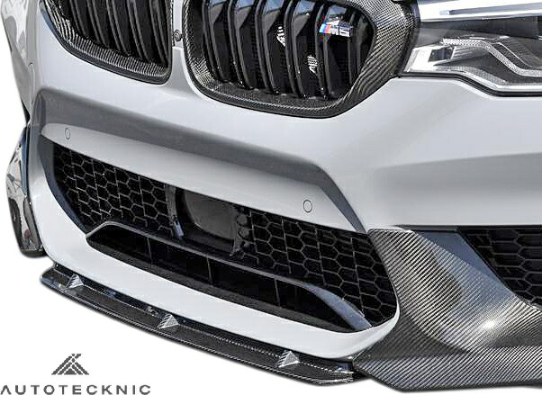 【M's】 F90 BMW M5 / M5Competition (2017y-) AUTO TECKNIC ドライカーボン センターフロントリップ ／／ オートテクニック 高級 エアロ パーツ 部品 社外品 外装品 カスタム ドレスアップ アンダースポイラー ビーエムダブリュー ATK-BM-0020-1 381886