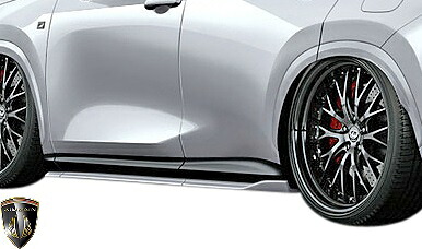【M's】 レクサス 20系 NX F-SPORT NX450h NX350h NX350 前期 (2021y-) AIMGAIN SPORT カーボン サイドアンダースポイラー LR エイムゲイン サイドステップ サイドスカート エアロ パーツ カスタム 改造 部品 新型 LEXUS 20NX Fスポーツ F SPORT AAZH26 AAZH20 AAZH25 TAZA25