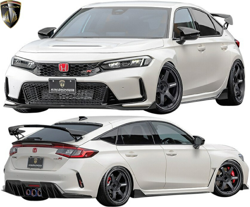 【楽天市場】【M’s】 ホンダ FL5 シビック タイプR (2022.9) AIMGAIN SPORT フルキット 3点 セット カーボン