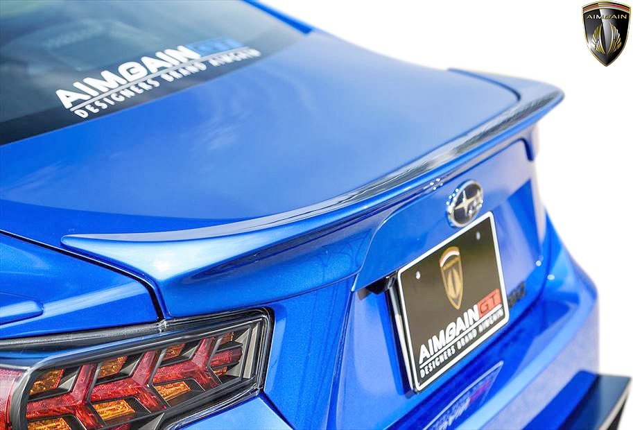 【M's】 スバル BRZ ZC6 前期 (2012y-2016y) AIMGAIN GT × STANCENATION トランクスポイラー FRP 未塗装 エイムゲイン エアロ パーツ 部品 外装 改造 社外品 カスタム ドレスアップ エイムガイン ドレスアップ エクステリア トランクウイング