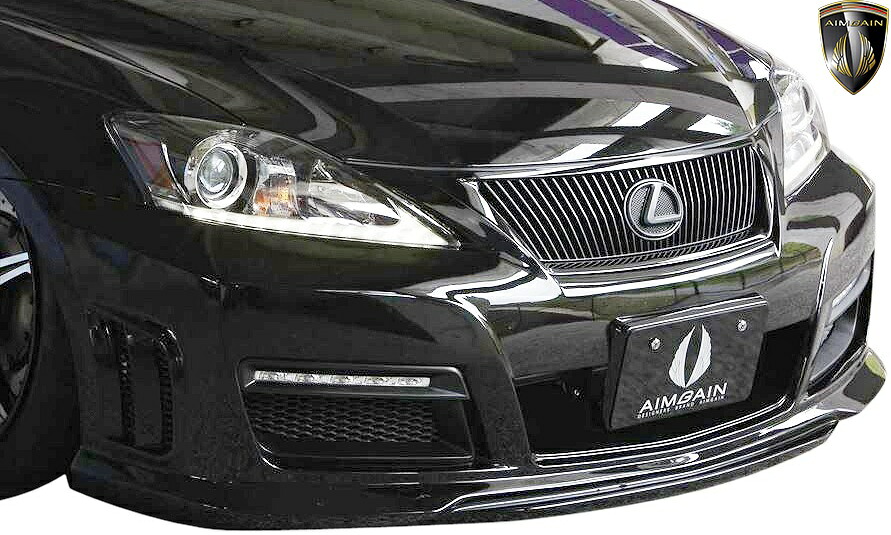 【M's】 レクサス 20系 IS-C コンバーチブル IS250C IS350C (2009.5-2014.5) AIMGAIN 純VIP SPORT フロントバンパー FRP エイムゲイン エアロ パーツ 部品 外装 改造 社外品 カスタム エイムガイン LEXUS 20IS IS C カブリオレ GSE20 GSE21｜エムズパーツshop　店