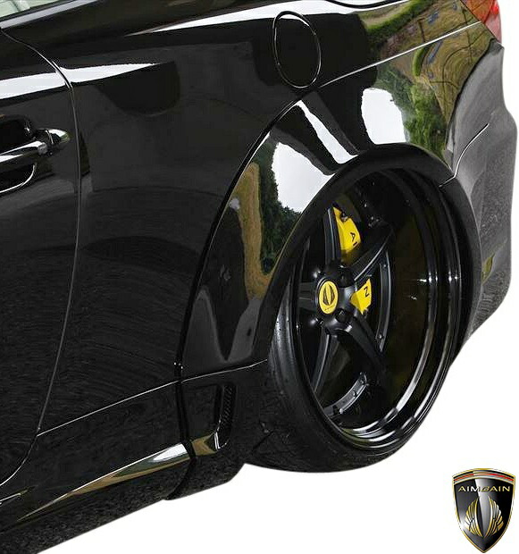 【M's】 レクサス 20系 IS-C コンバーチブル IS250C IS350C (2009.5-2014.5) AIMGAIN 純VIP SPORT リアオーバーフェンダー 3pcs 左右 (+50mmワイド) FRP エイムゲイン エアロ パーツ 部品 外装 改造 社外 カスタム エイムガイン LEXUS 20IS IS C カブリオレ GSE20 GSE21