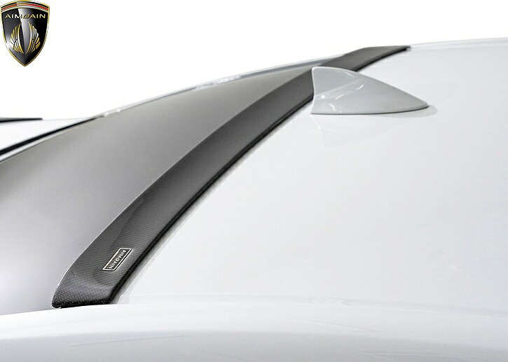【M's】 レクサス 50系 LS F-SPORT 前期 (2017.10-2020.10) AIMGAIN 純VIP EXE ルーフスポイラー FRP 未塗装 エイムゲイン エアロ パーツ 部品 外装 改造 社外 カスタム エクステリア LEXUS 50LS LS50 LS500 LS500h Fスポーツ F SPORT VXFA50 VXFA55 GVF50 GVF55｜エムズパーツshop　店